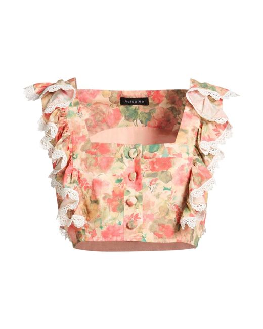 ACTUALEE Pink Tops