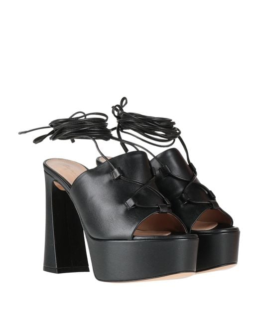 Gianvito Rossi Black Sandals