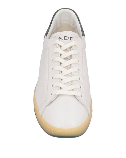 ED PARRISH White Sneakers Leather for men