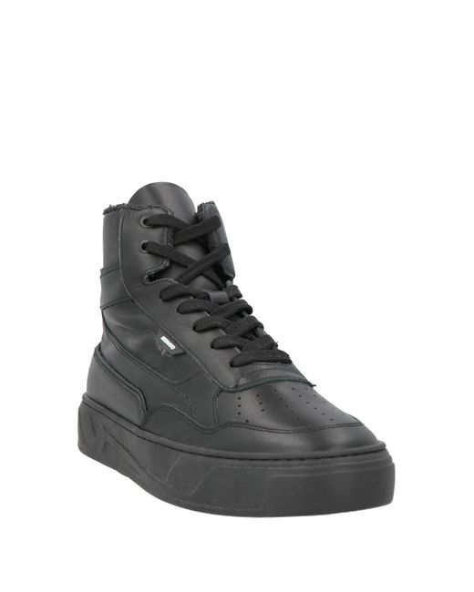 Antony Morato Black Sneakers Leather for men