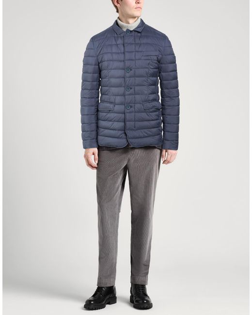Herno Blue Down Jacket for men