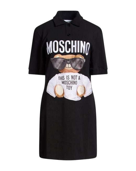 Moschino Black Mini Dress
