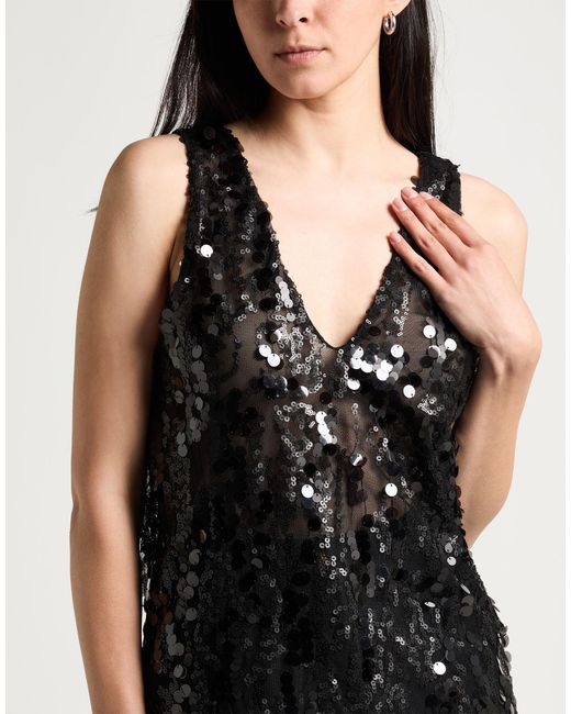 Alpha Studio Black Top Polyester