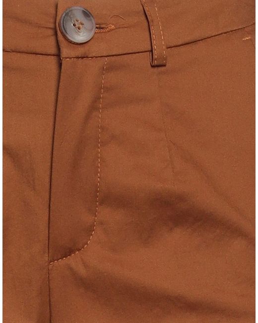 Xandres Brown Pants Cotton, Elastane