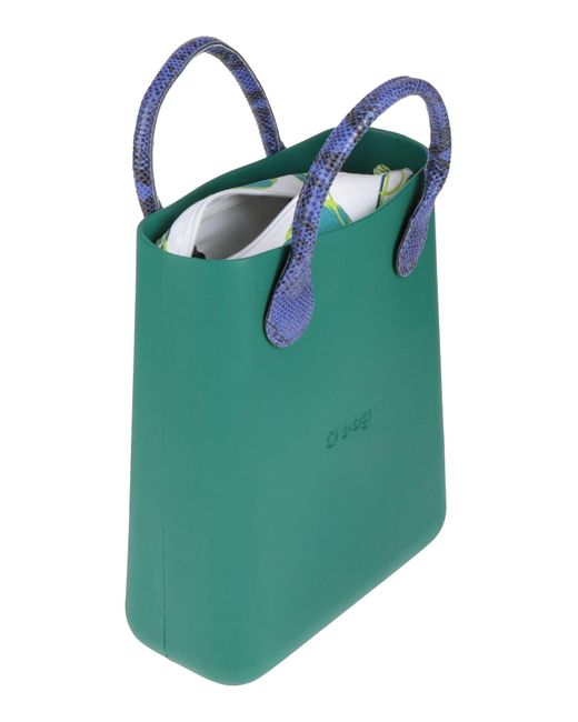 O bag Handbag in Green | Lyst