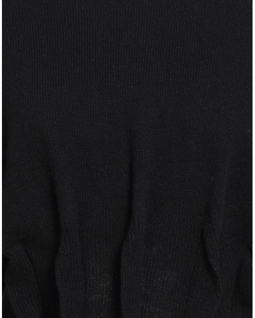 ATOMOFACTORY Black Sweater Wool, Polyamide