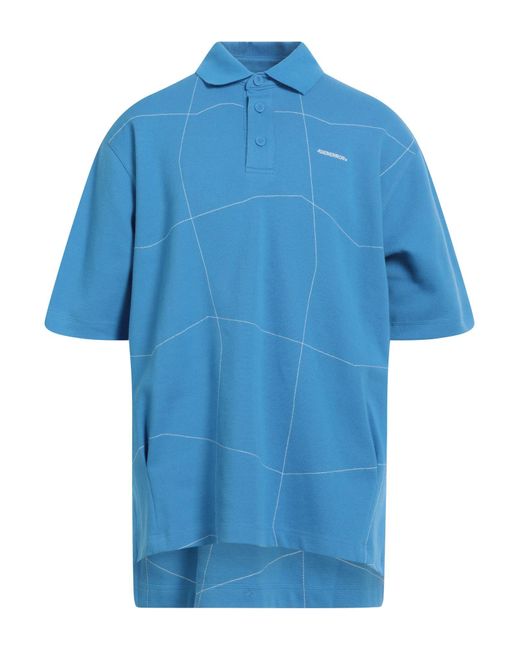 Adererror Blue Polo Shirt for men