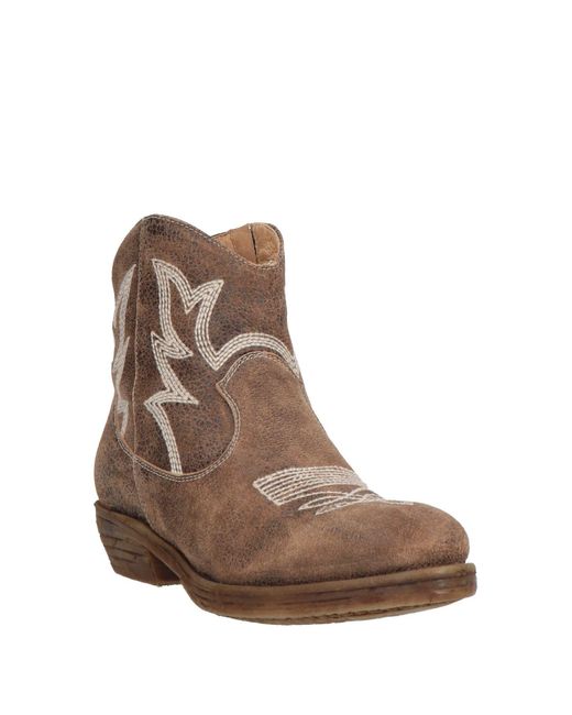 Nero Giardini Brown Ankle Boots Leather