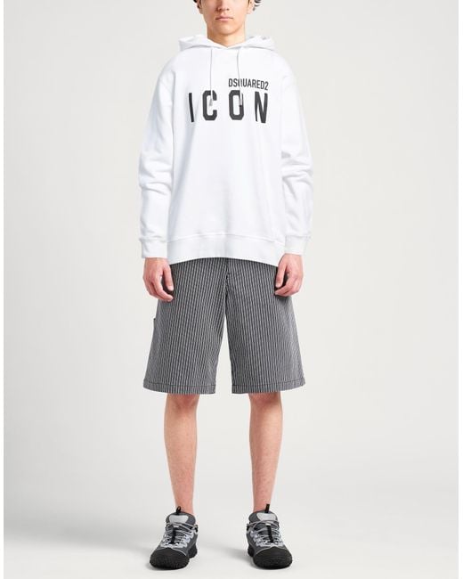 DSquared² White Sweatshirt for men