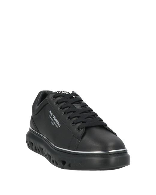 Karl Lagerfeld Black Sneakers for men