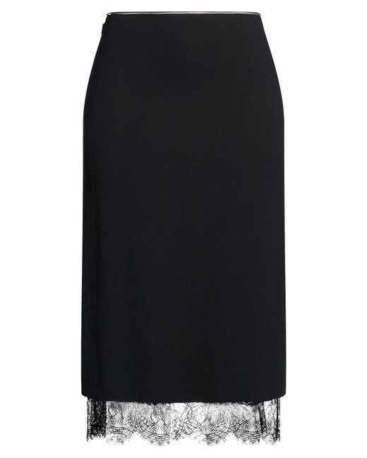Vince Black Midi Skirt