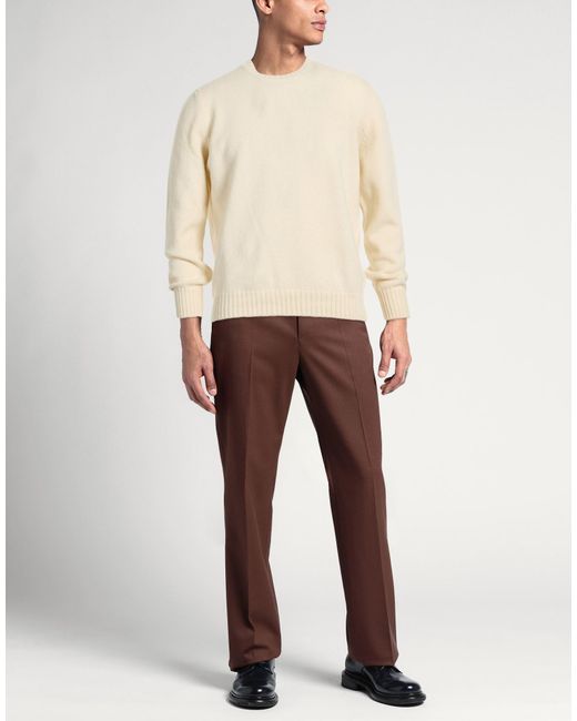 Aragona White Jumper for men