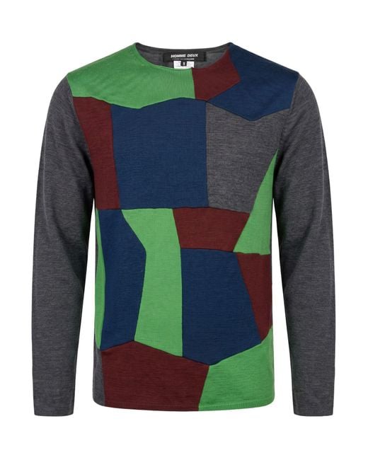Comme des Garçons Green Sweater Wool for men