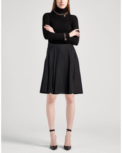 Alaïa Black Midi Skirt Cotton