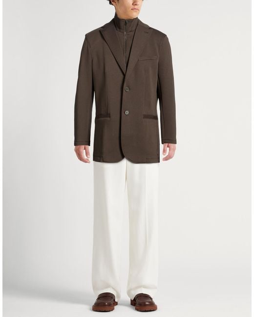 ARMANI EXCHANGE Brown Blazers for men