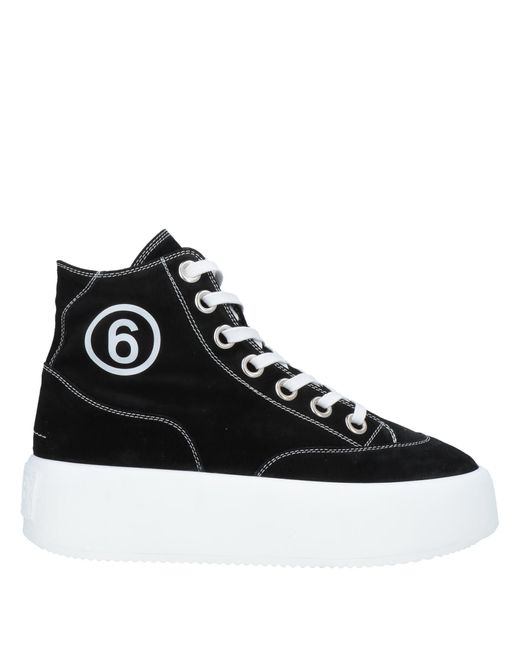 MM6 by Maison Margiela Black Trainers