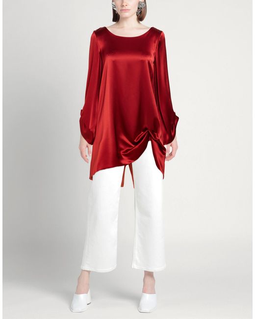 Fely Campo Red Tops