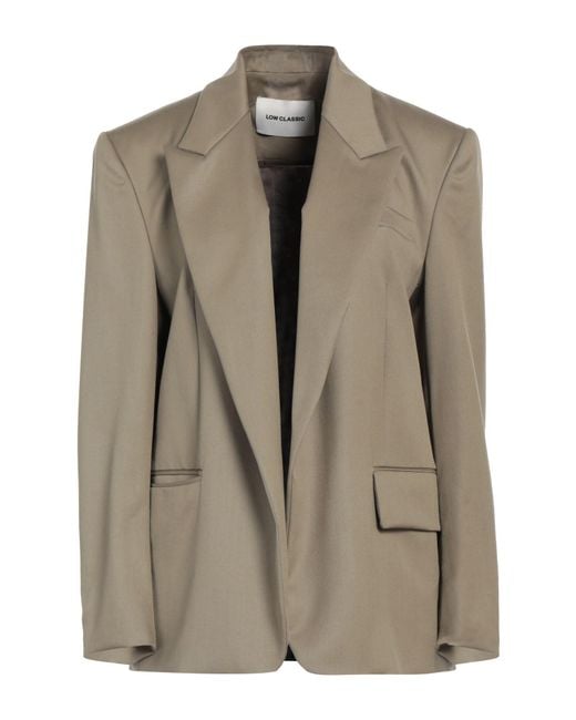 Low Classic Brown Blazer