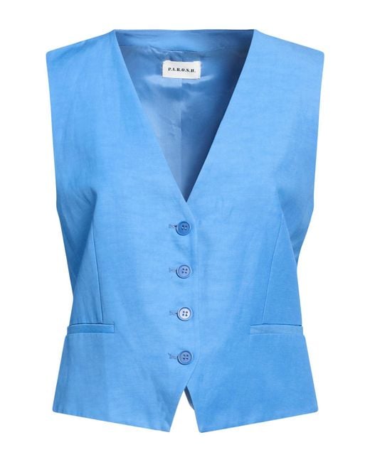 P.A.R.O.S.H. Blue Waistcoat