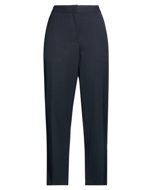 Jil Sander Blue Pants Virgin Wool
