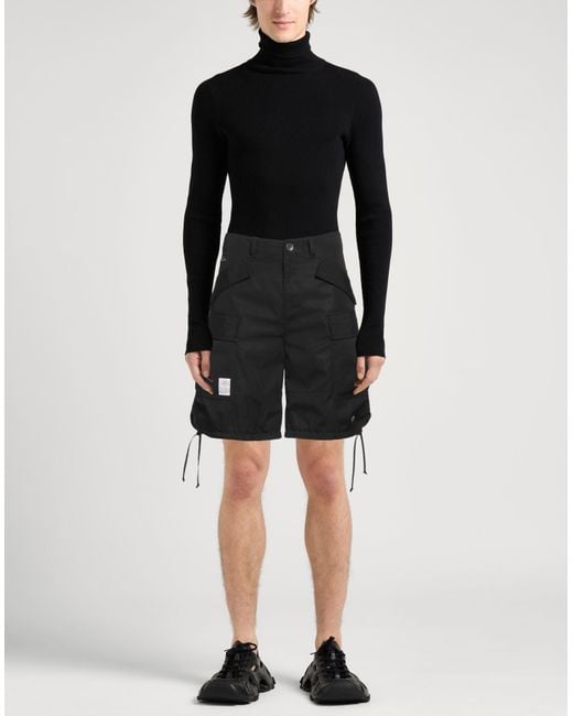 Undercover Black Shorts & Bermuda Shorts for men