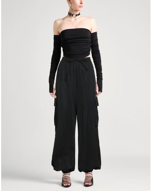 Y-3 Black Pants Lyocell, Polyamide