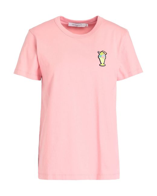 Maison Kitsuné Pink T-shirt
