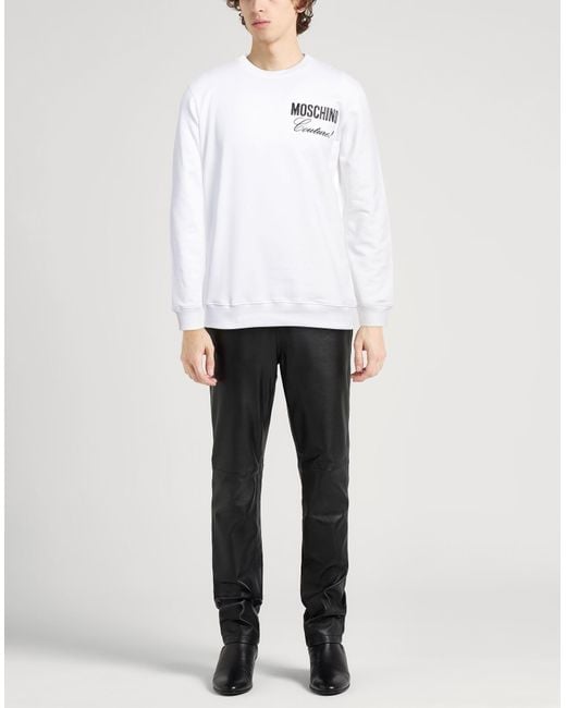 Sudadera Moschino de hombre de color White