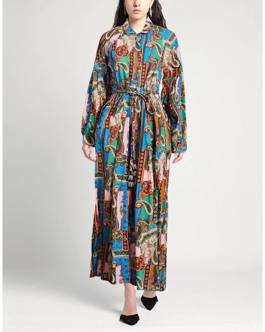 CONNOR & BLAKE Blue Maxi Dress