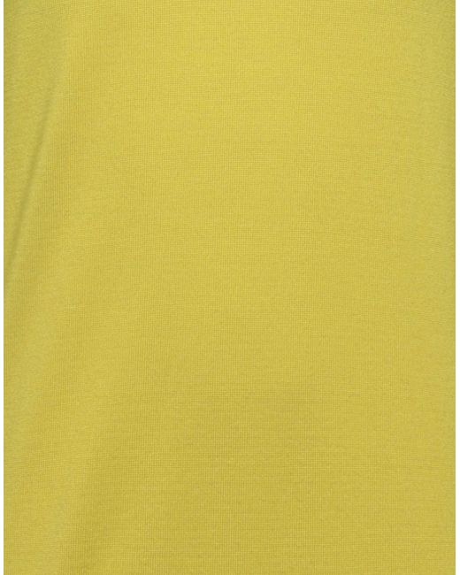 +39 Masq Yellow Sweater Merino Wool for men