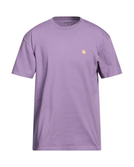 Carhartt Purple T-shirt for men