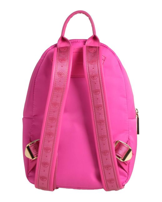 Chiara Ferragni Pink Rucksack
