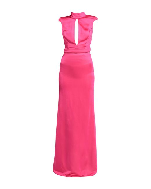 Elisabetta Franchi Pink Long Dress