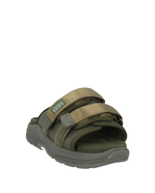 Suicoke Green Sandals
