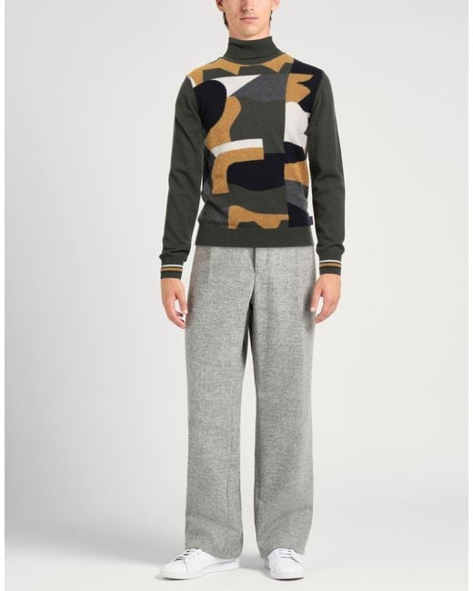 Bob Black Turtleneck Wool, Viscose, Polyamide, Cashmere for men