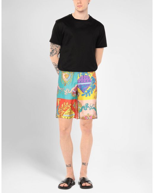 Versace Blue Shorts & Bermuda Shorts for men