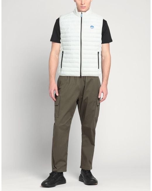 North Sails White Vest Polyamide for men