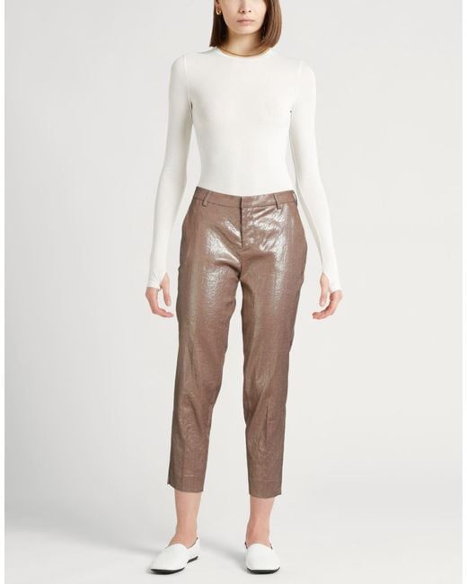 PT Torino Natural Light Pants Cotton, Linen, Elastane