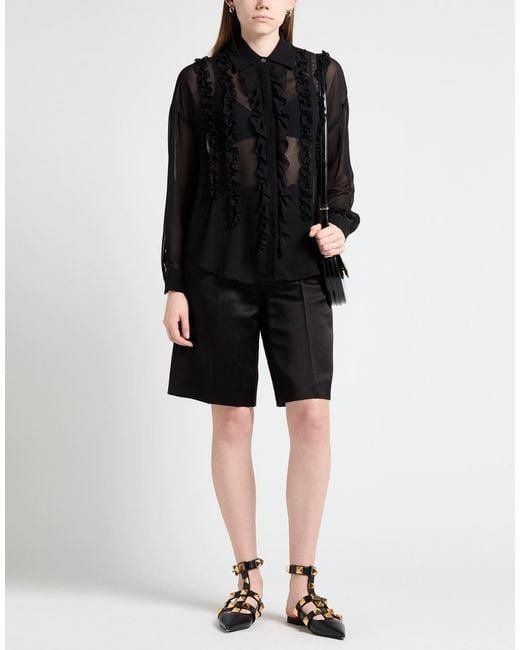 P.A.R.O.S.H. Black Shirt Polyester