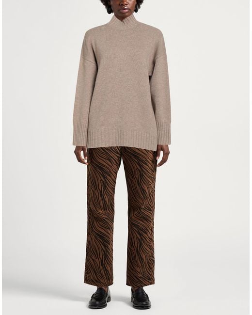 Alpha Studio Brown Turtleneck