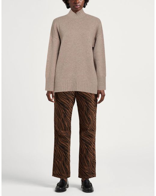 Alpha Studio Brown Turtleneck