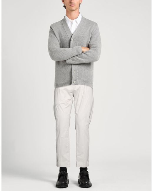 Department 5 White Pants Cotton, Elastane for men