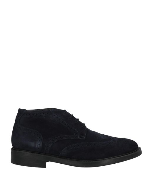 Pollini Blue Ankle Boots for men