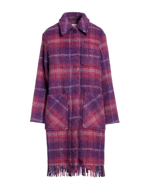 Woolrich Purple Coat