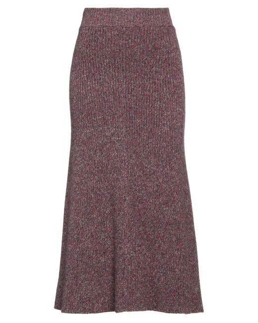 Chloé Purple Midi-Rock