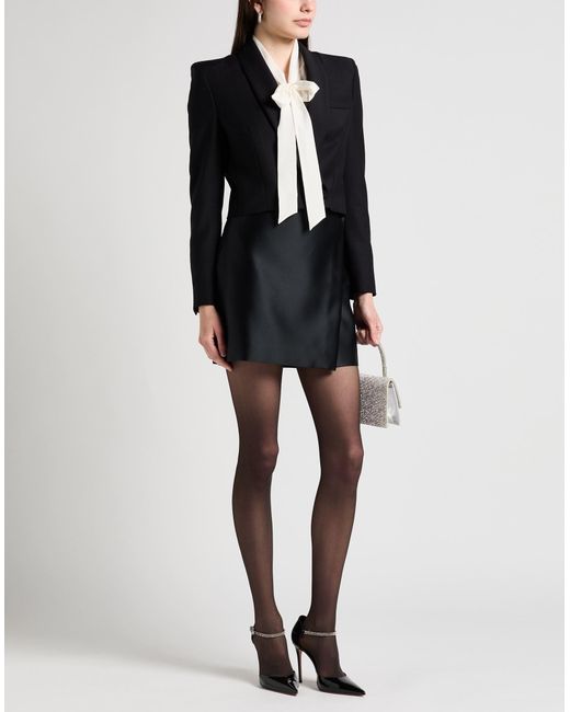 Lardini Black Blazer Wool, Viscose, Pbt
