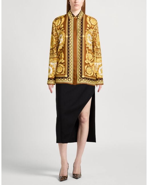 Camisa Versace de color Metallic