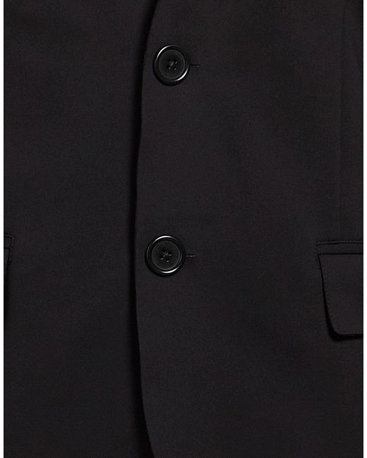 Bikkembergs Black Blazer Nylon, Elastane, Polyurethane for men