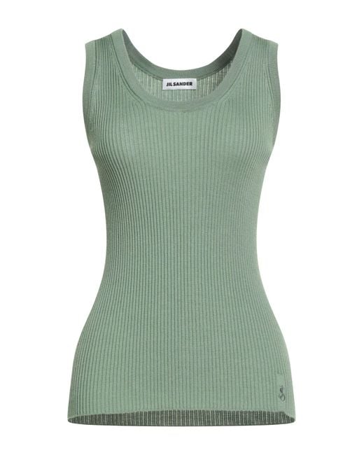 Top Jil Sander de color Green