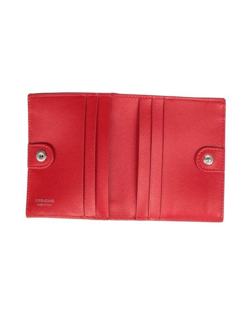 Ferragamo Red Wallet